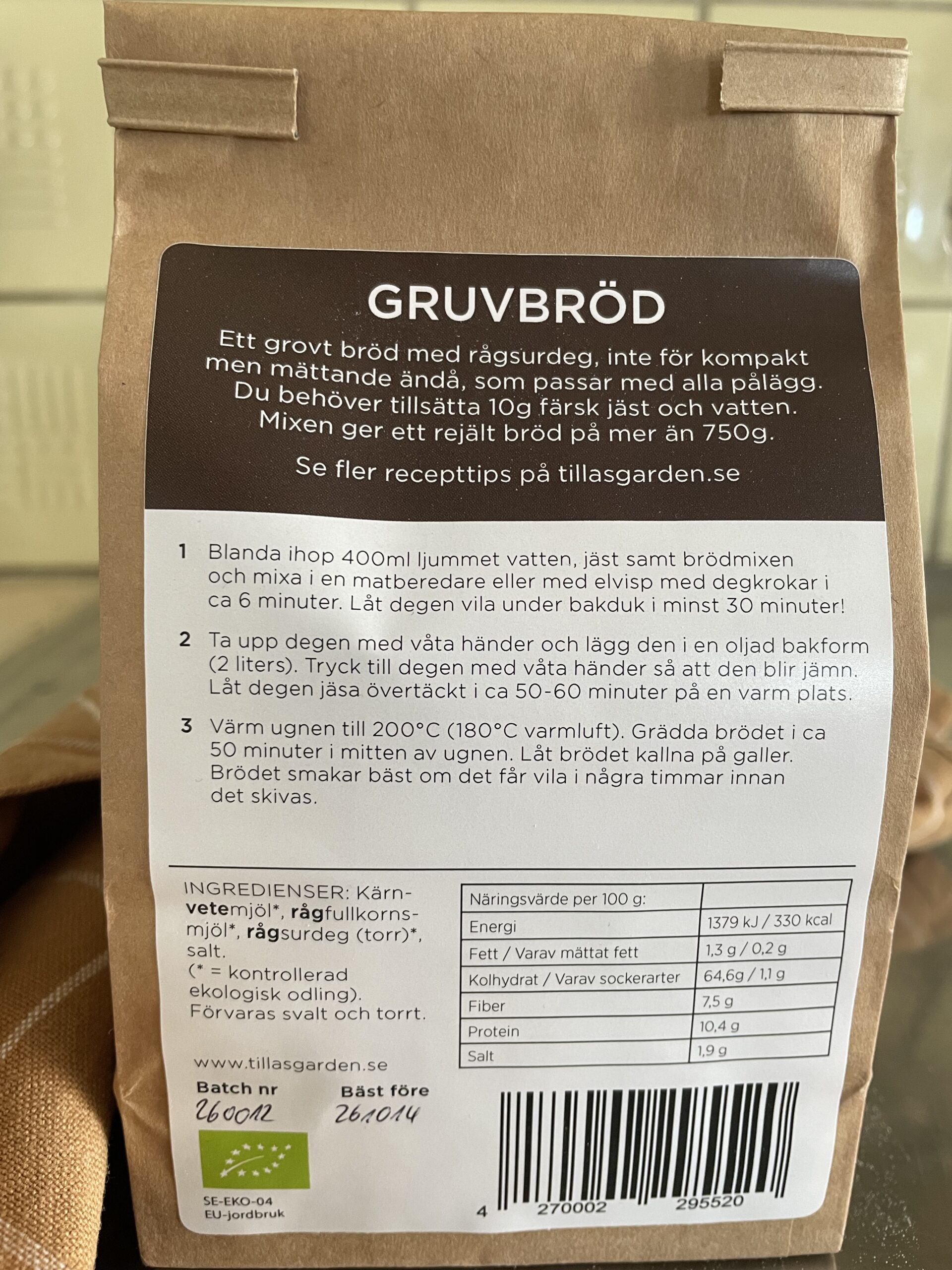 Grubenbrot Bio-Backmischung – Bild 13